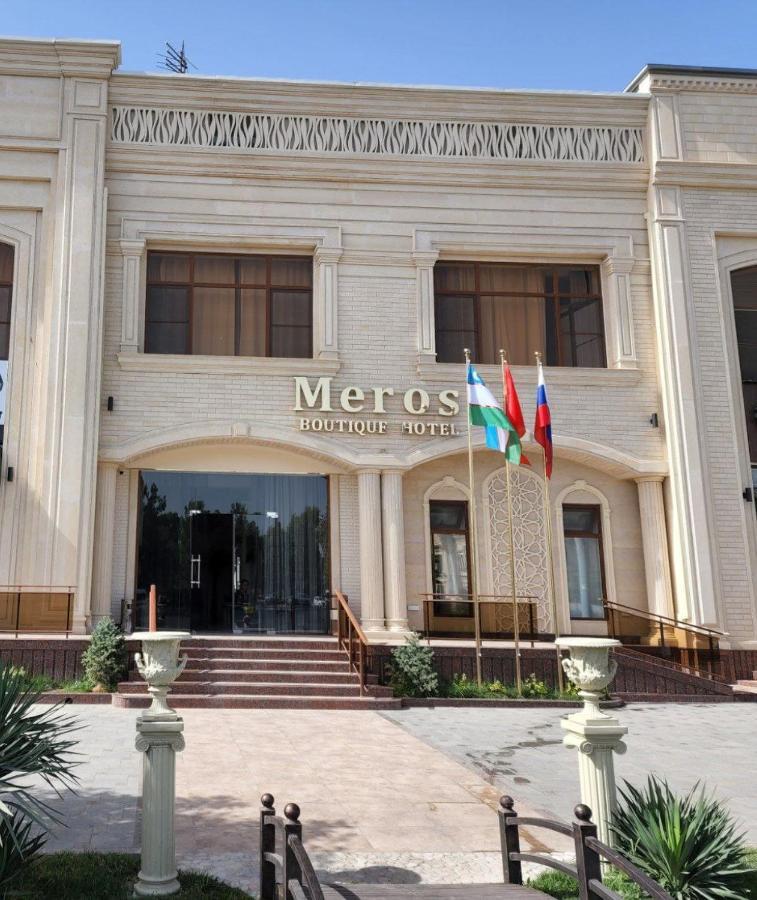 Meros Boutique Hotel Samarcanda Exterior foto